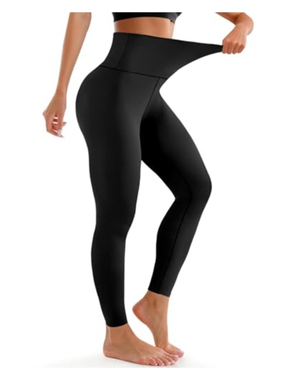 High Waisted Buttery Soft Full Length Yoga Leggings for Women Workout Athletic